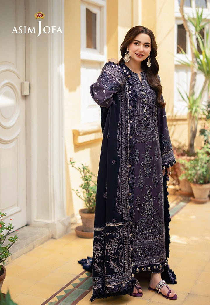 Asim Jofa Chiffon Suit-Aarasta