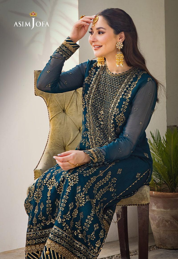Asim Jofa Chiffon Suit-Aarasta