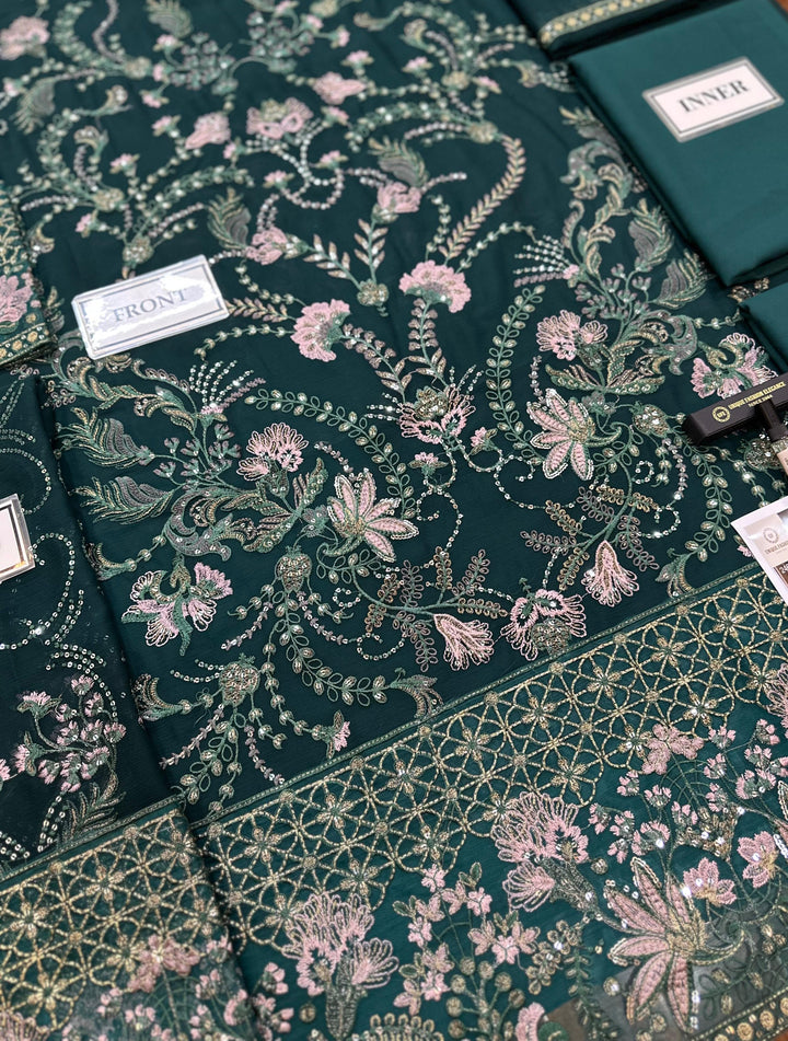 Asim Jofa Chiffon Suit-Aarasta