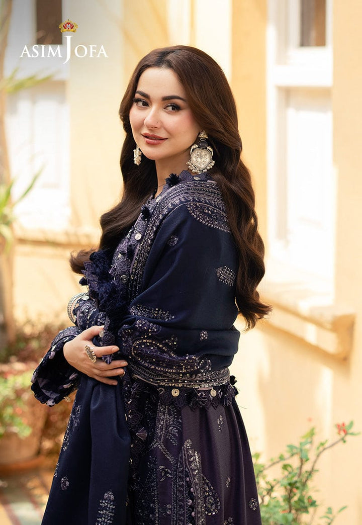 Asim Jofa Chiffon Suit-Aarasta
