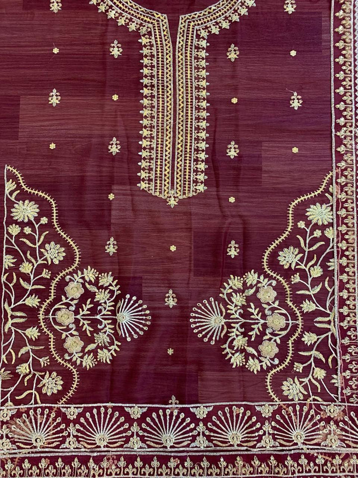 Asim Jofa Chiffon Suit-Aarasta