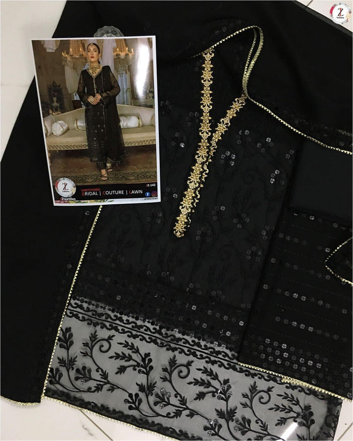 Ayeza Khan Chiffon Suit-Aarasta