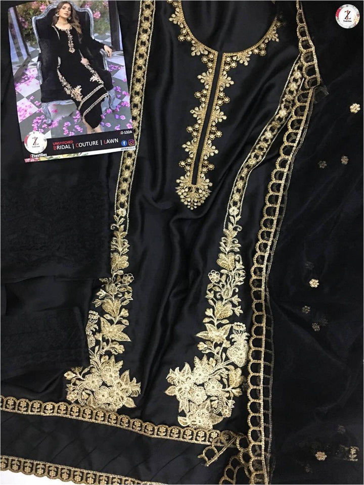 Azure Silk Suit-Aarasta