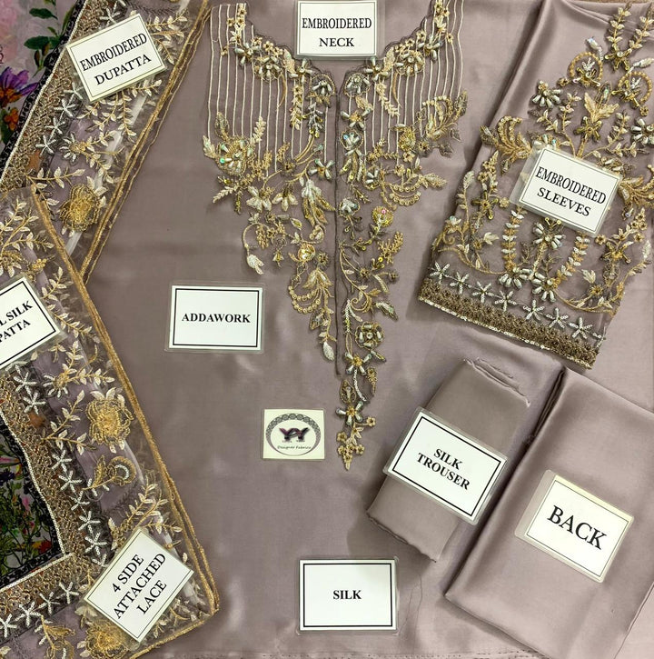 Azure Silk Suit-Aarasta