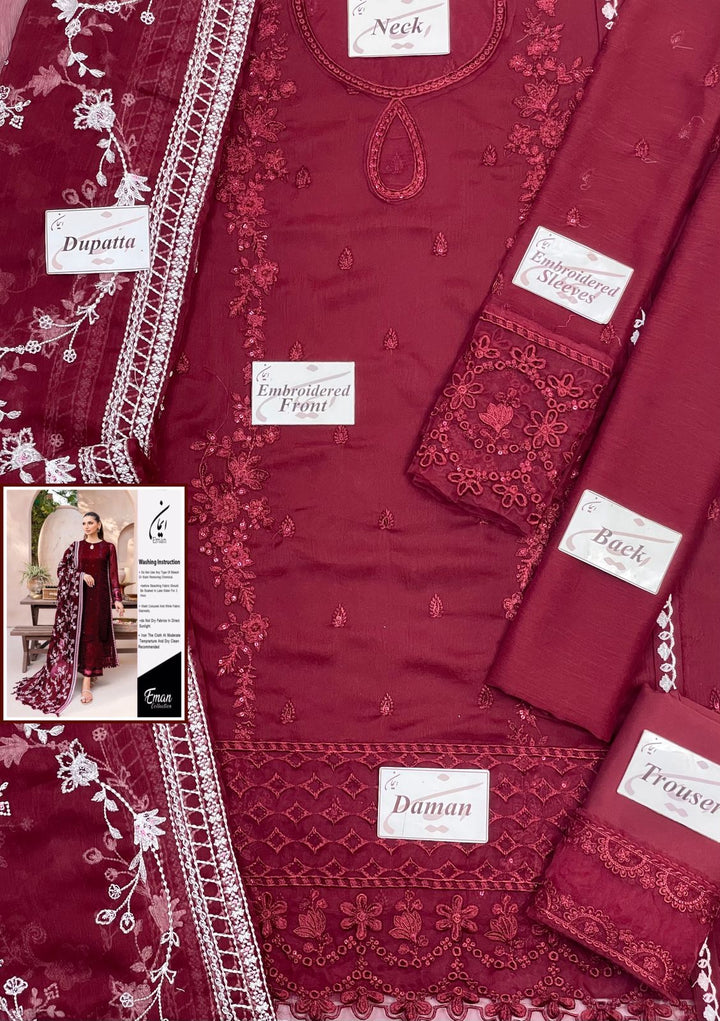 Azure Chiffon Suit-Aarasta