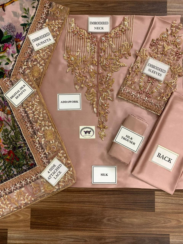 Azure Silk Suit-Aarasta