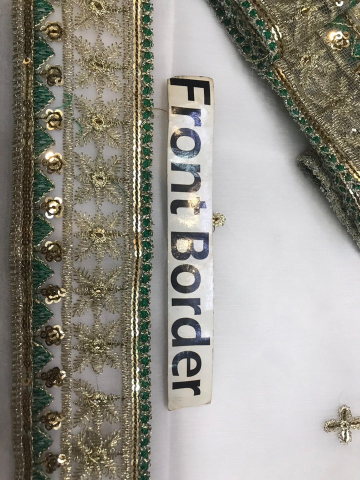 Azure Chiffon Suit-Aarasta