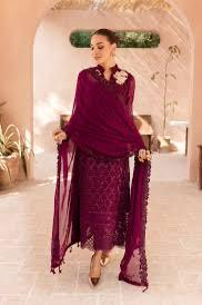 Azure Chiffon Suit-Aarasta