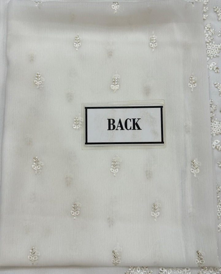 Azure Chiffon Suit-Aarasta