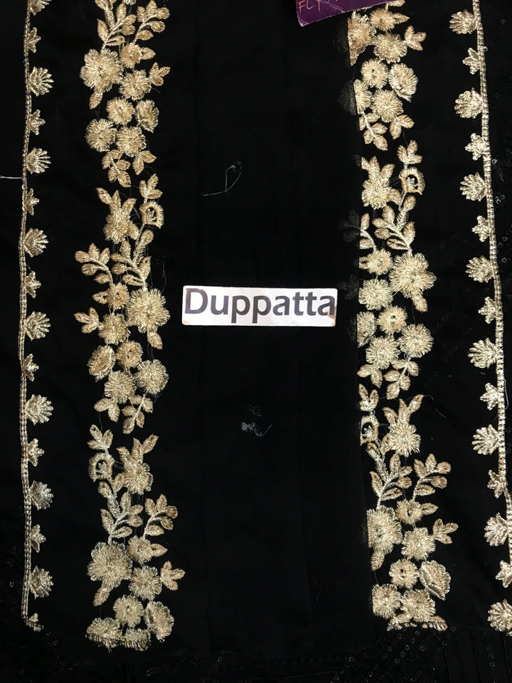 Azure Chiffon Suit-Aarasta