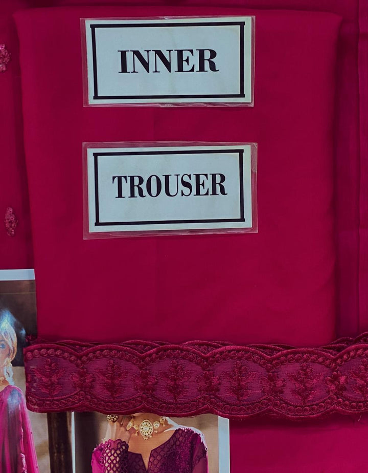 Azure Chiffon Suit-Aarasta