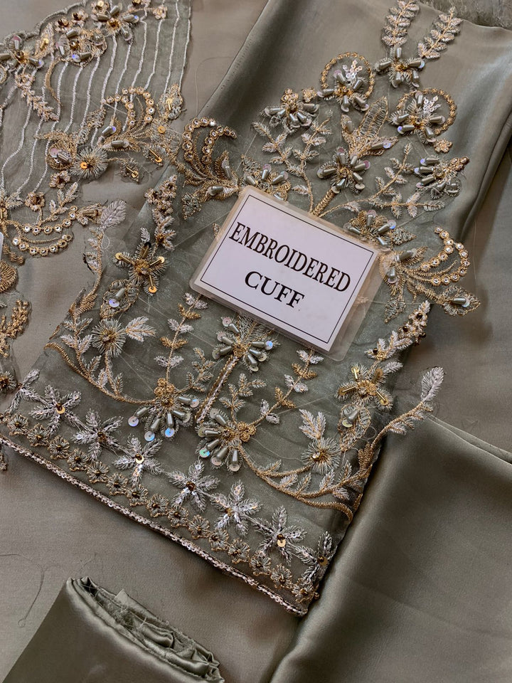 Azure Silk Suit-Aarasta