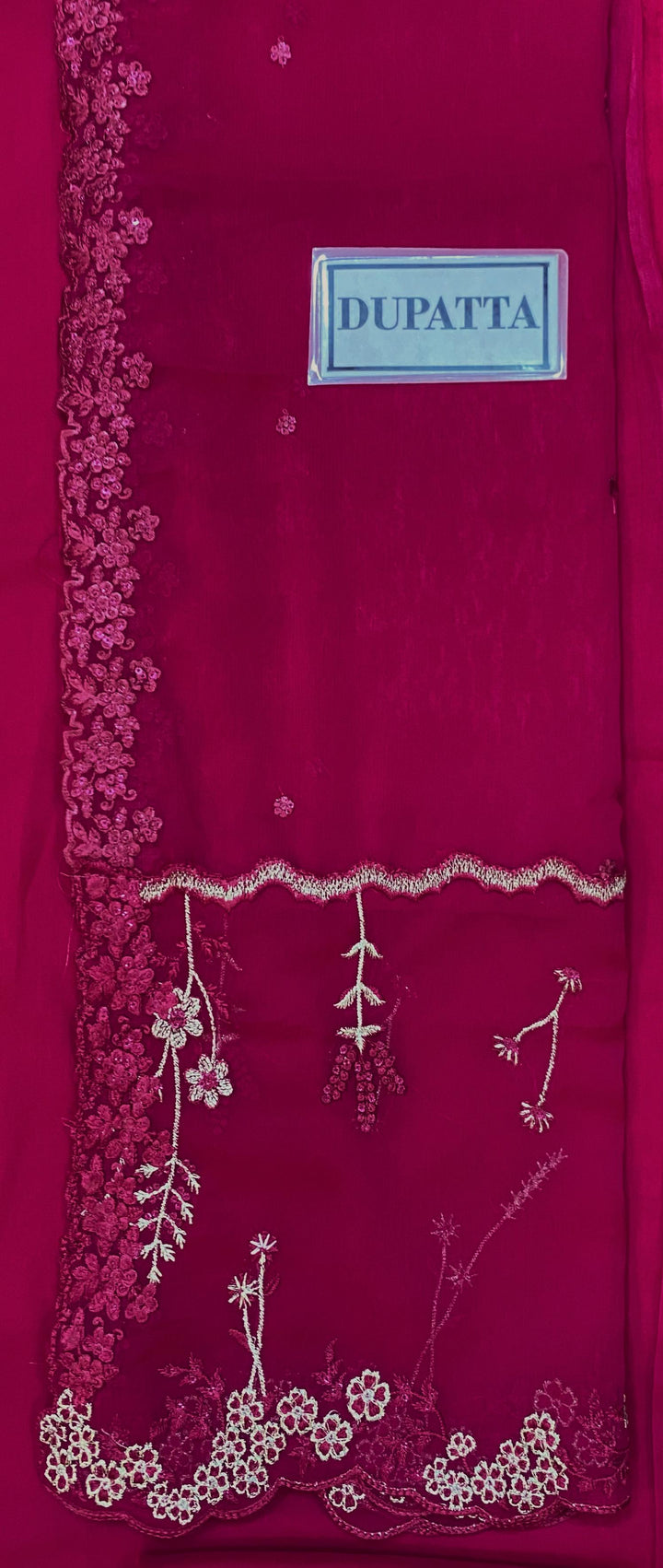 Azure Chiffon Suit-Aarasta