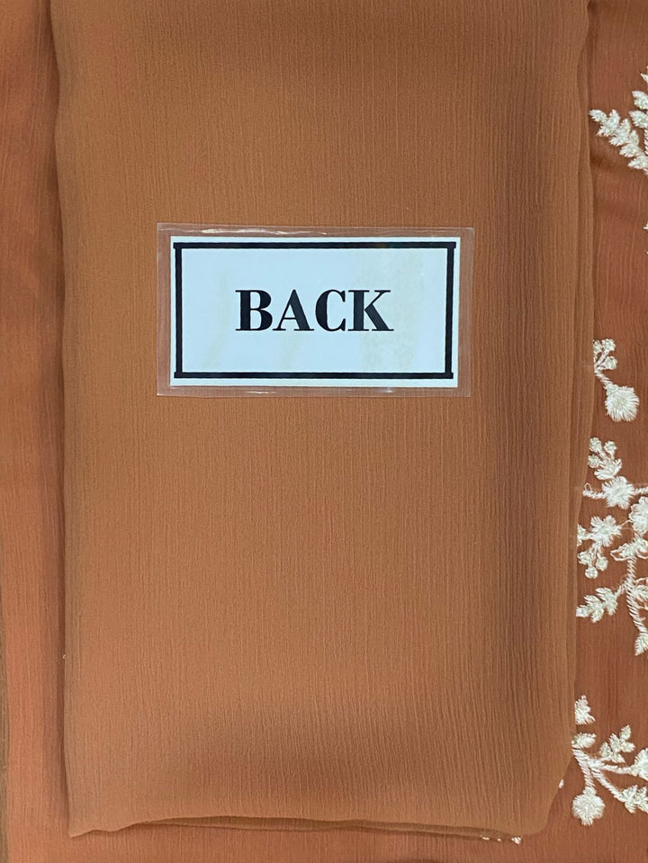 Azure Chiffon Suit-Aarasta