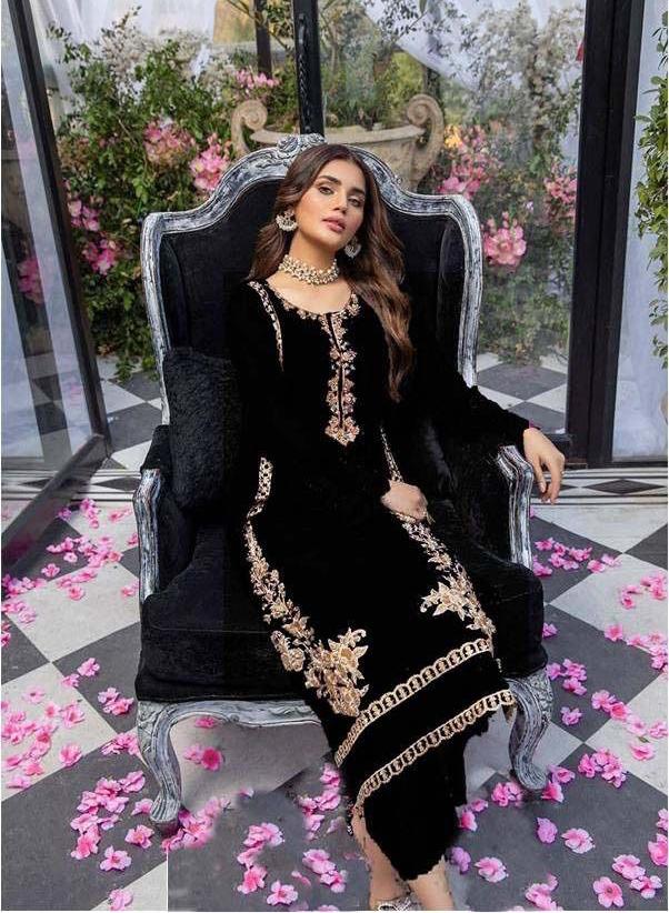 Azure Silk Suit-Black-Silk-Aarasta