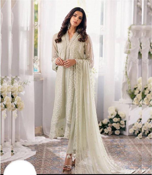 Azure Chiffon Suit-Lemon-Chiffon-Aarasta