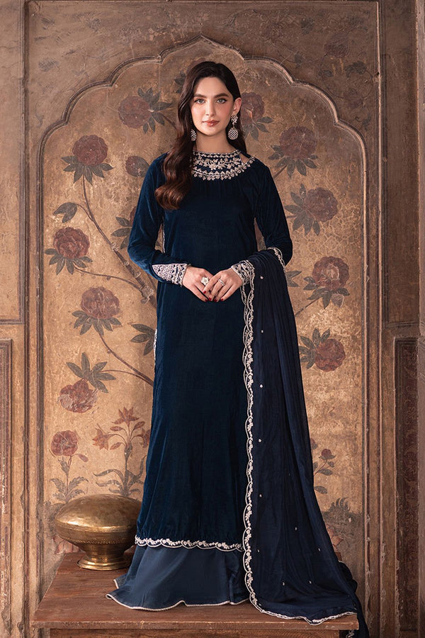 Azure Velvet Suit-Zinc-Velvet-Aarasta