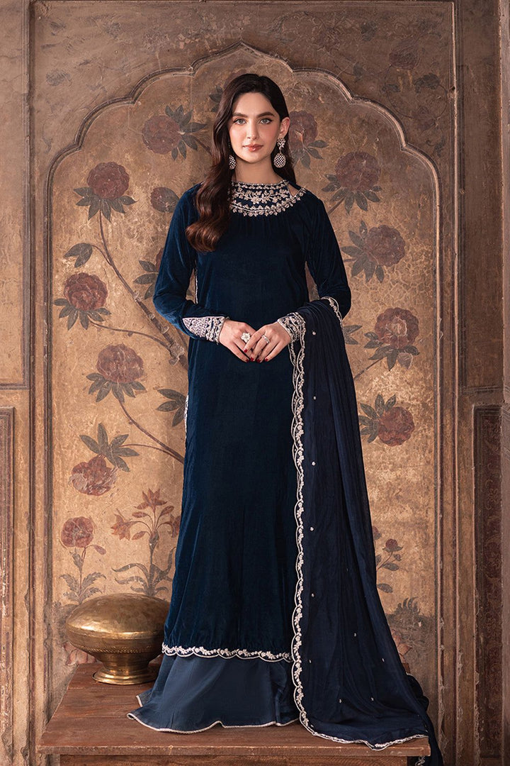 Azure Velvet Suit-Zinc-Velvet-Aarasta