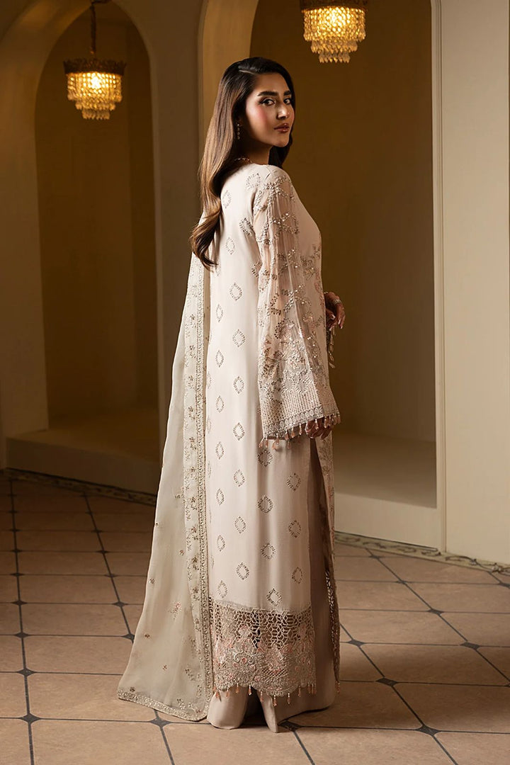 Baroque Chiffon Suit-Aarasta