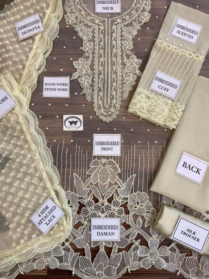 Baroque Organza Suit-Aarasta