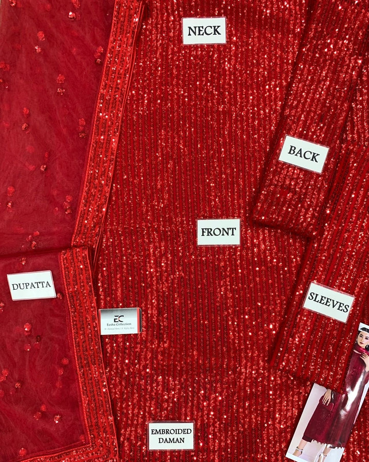 Baroque Chiffon Suit-Aarasta