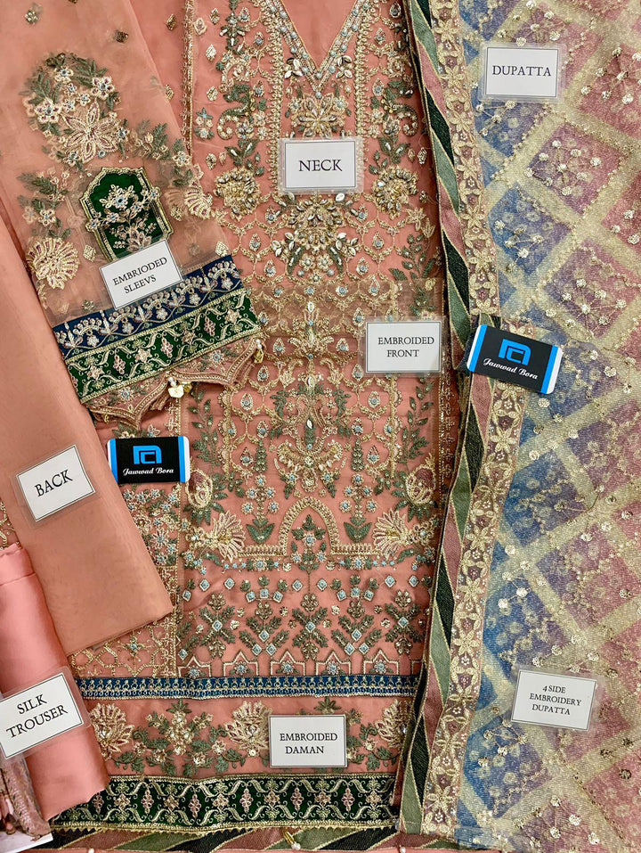 Baroque Organza Suit-Aarasta