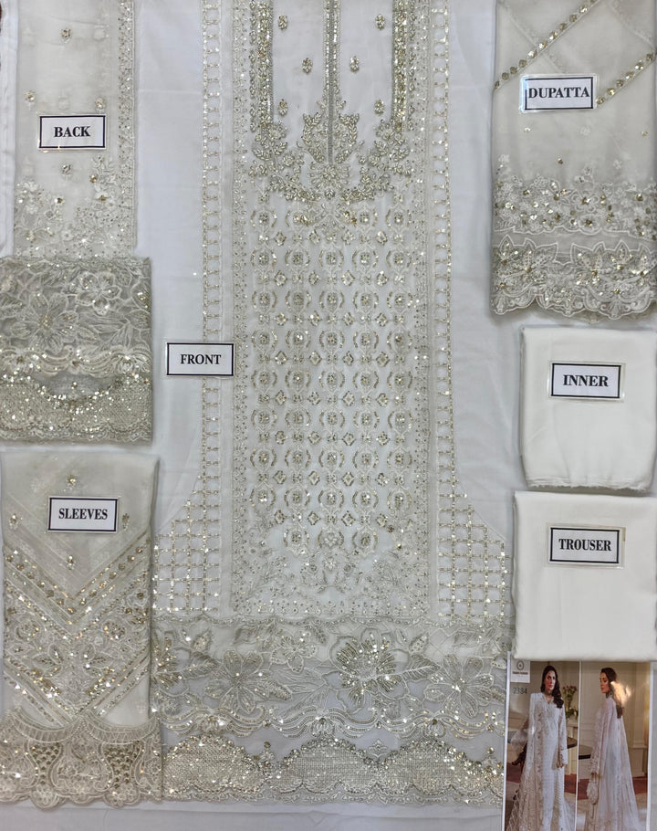 Baroque Chiffon Suit-Aarasta