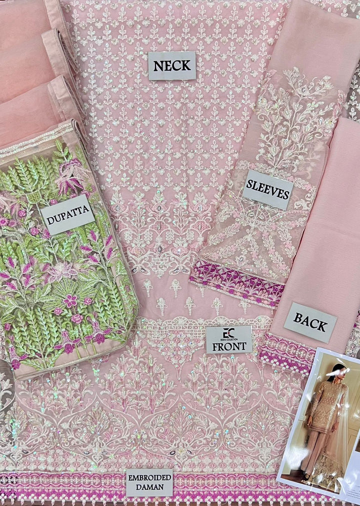 Baroque Chiffon Suit-Aarasta