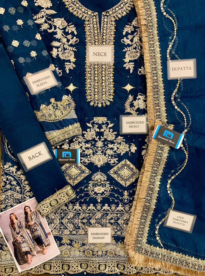 Baroque Organza Suit-Aarasta