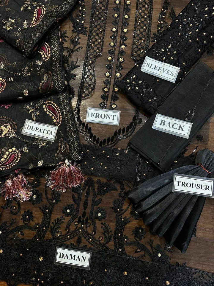 Baroque Organza Suit-Aarasta