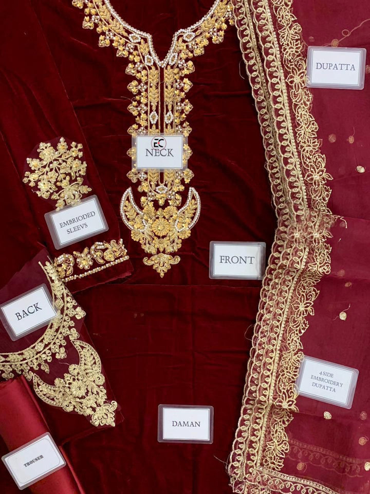 Baroque Velvet Suit-Aarasta