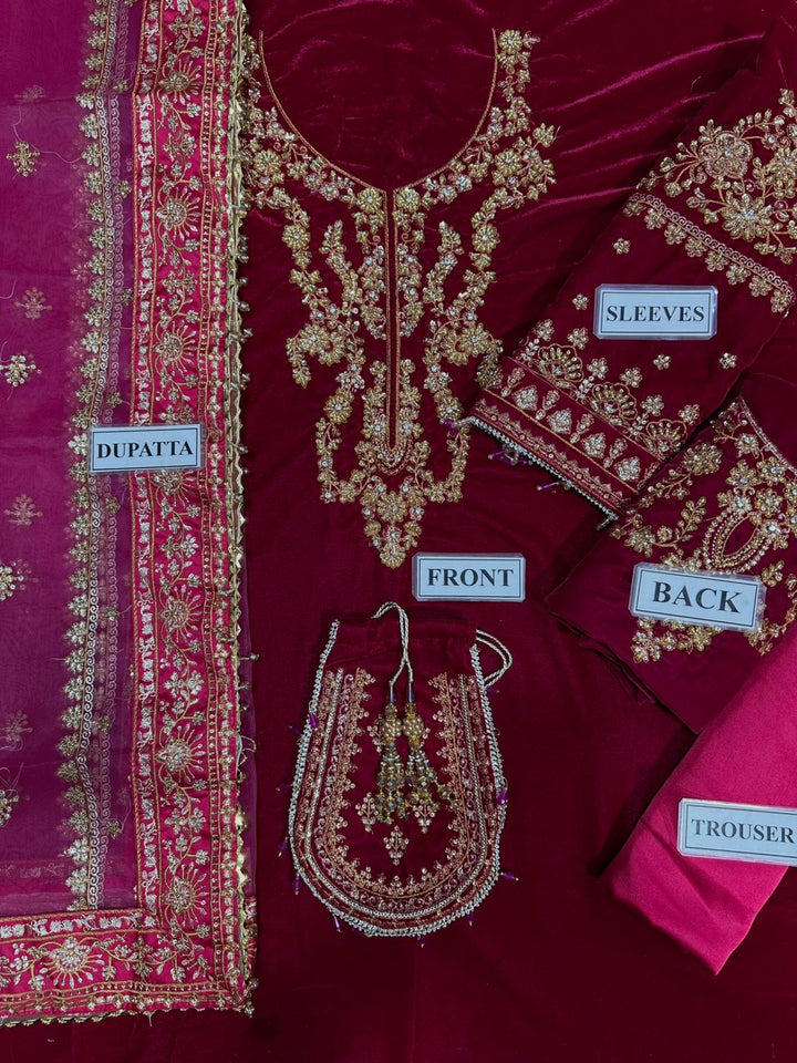 Baroque Velvet Suit-Aarasta