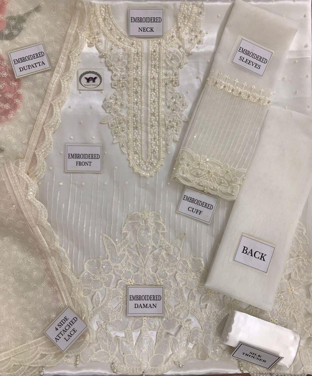 Baroque Organza Suit-Aarasta