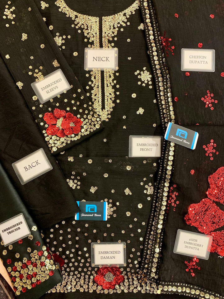 Jazmin Chiffon Suit-Aarasta