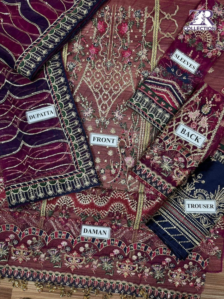 Baroque Net Suit-Aarasta