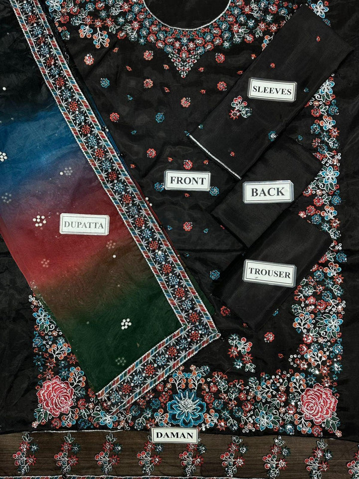 Jazmin Silk Suit-Aarasta