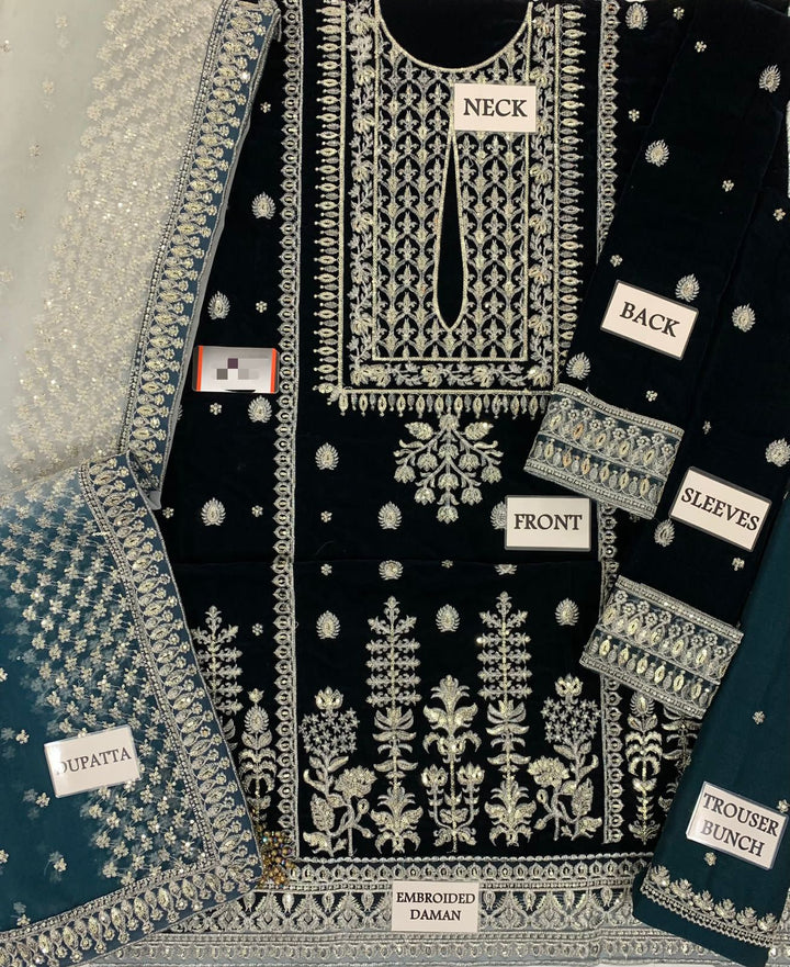 Jazmin Velvet Suit-Aarasta