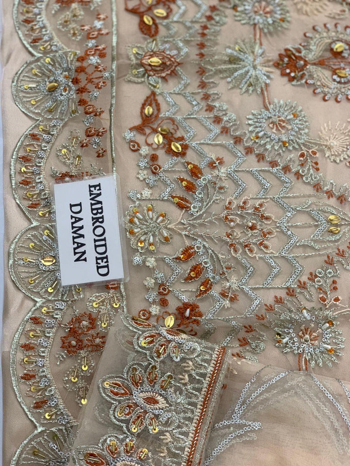 Baroque Organza Suit-Aarasta