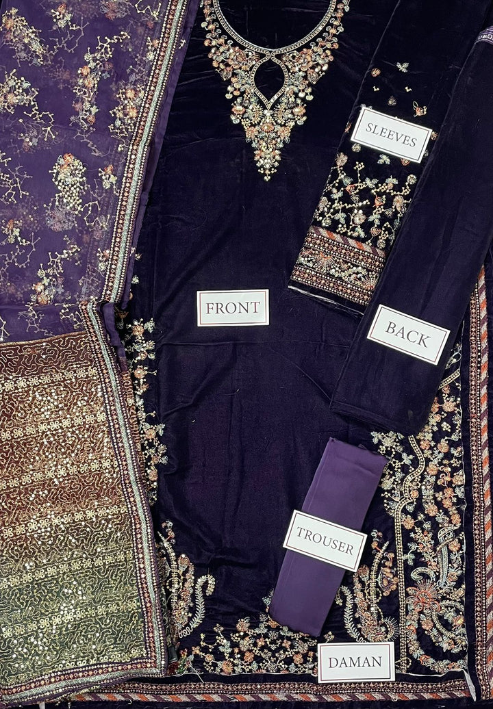 Jazmin Velvet Suit-Aarasta