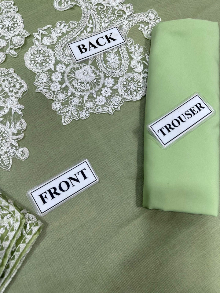 Baroque Chiffon Suit-Aarasta