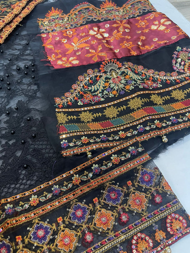 Baroque Organza Suit-Aarasta