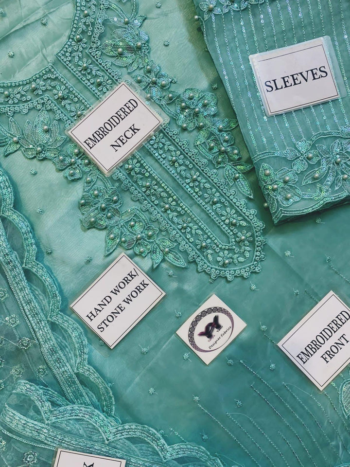 Baroque Organza Suit-Aarasta