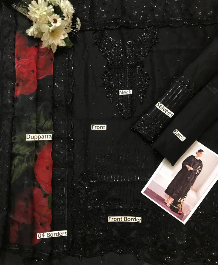 Baroque Organza Suit-Aarasta