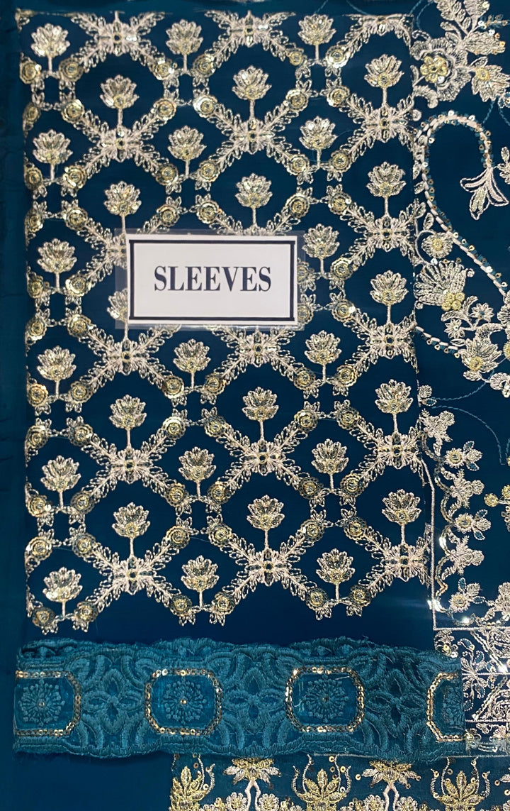 Baroque Chiffon Suit-Aarasta