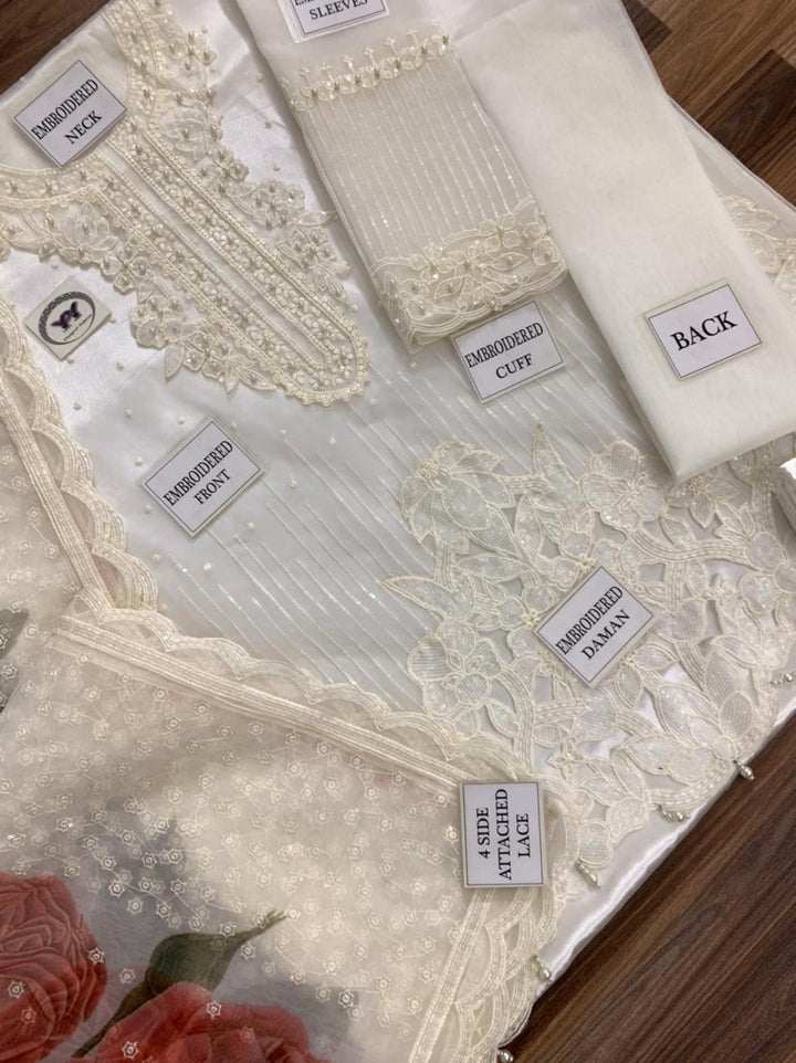 Baroque Organza Suit-Aarasta