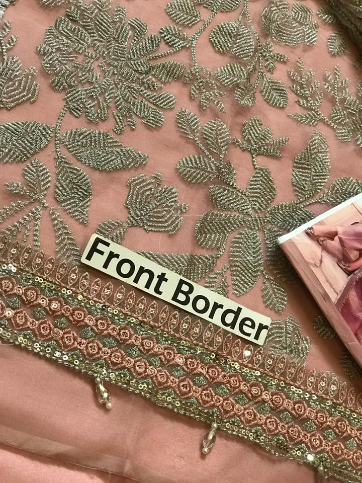 Jazmin Organza Suit-Aarasta