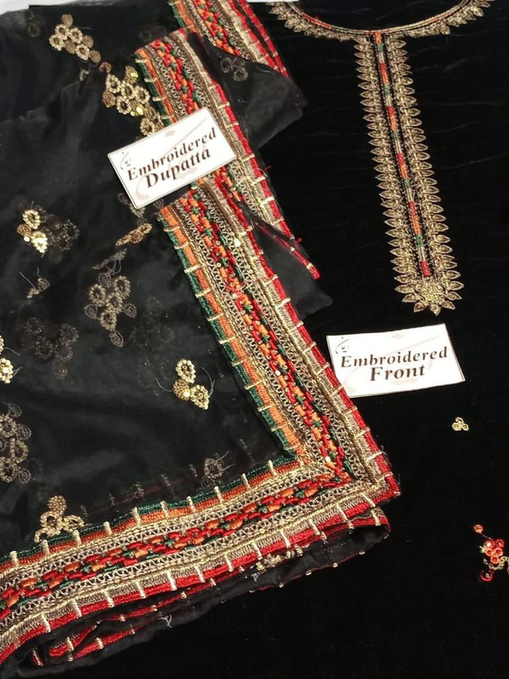 Baroque Velvet Suit-Aarasta