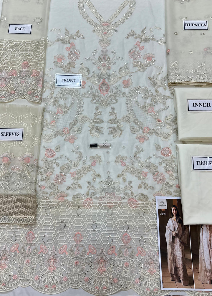 Baroque Chiffon Suit-Aarasta