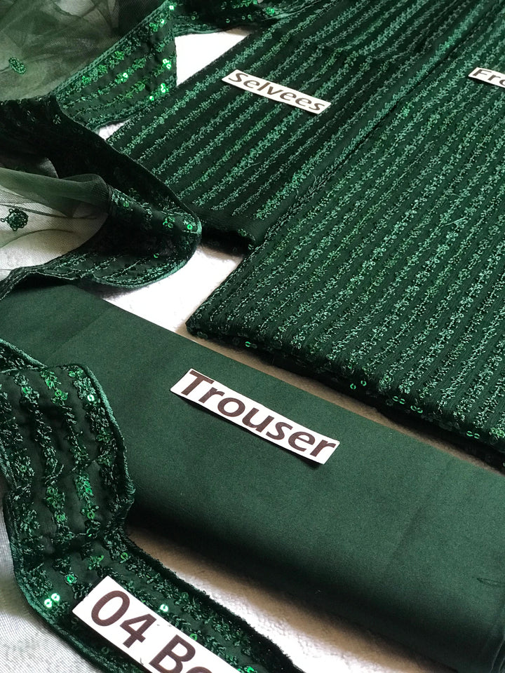 Baroque Chiffon Suit-Aarasta