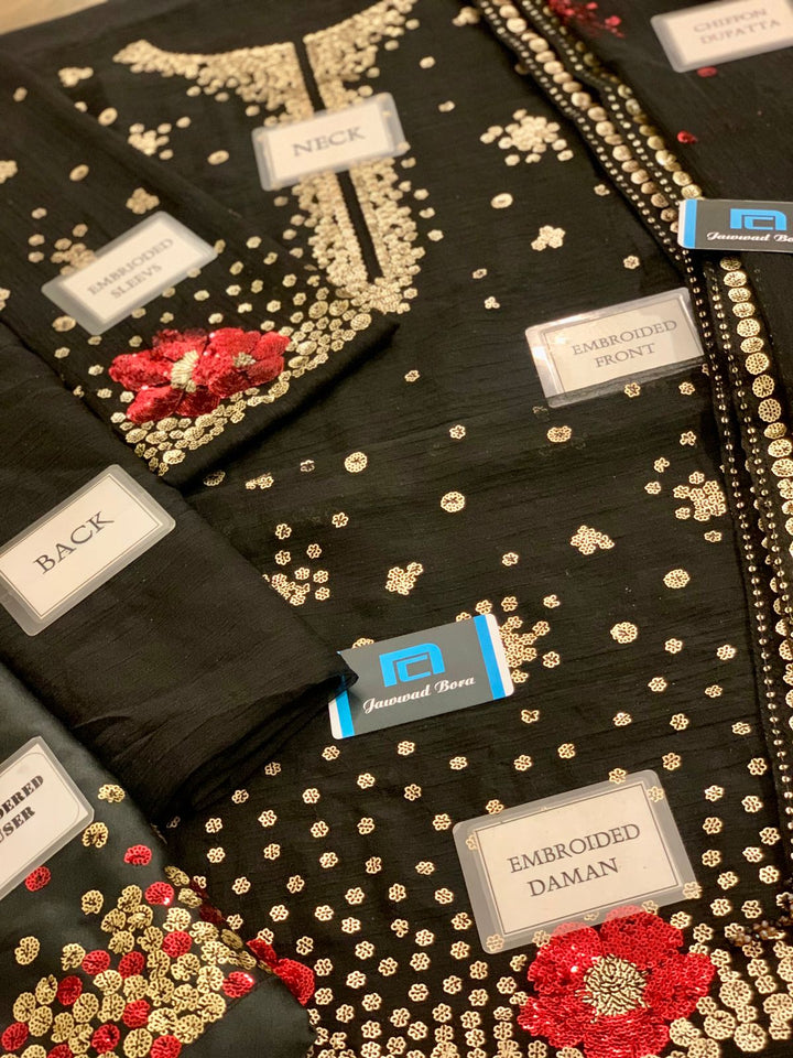 Jazmin Chiffon Suit-Aarasta